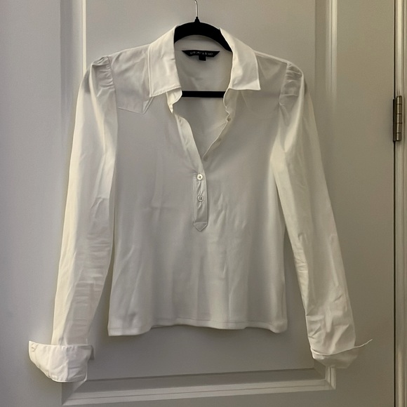 Veronica Beard  S  white long sleeve blouse - Picture 1 of 6